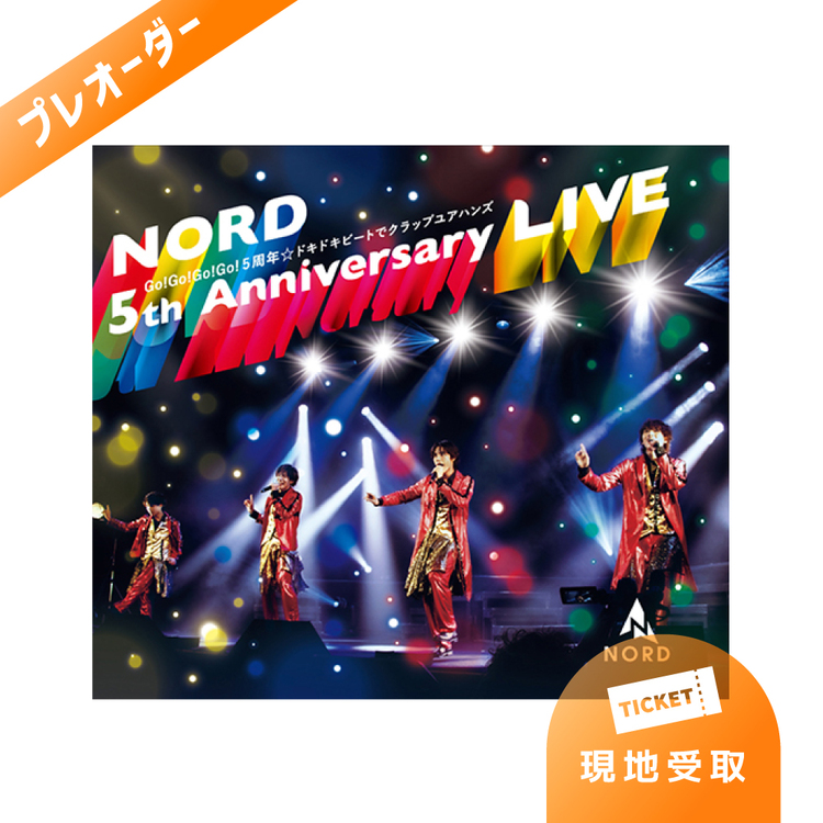 【プレオーダー】「NORD 5th Anniversary LIVE」Blu-ray