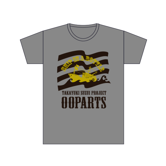 OOPARTS「SHIP IN A BOTTLE」 Tシャツ