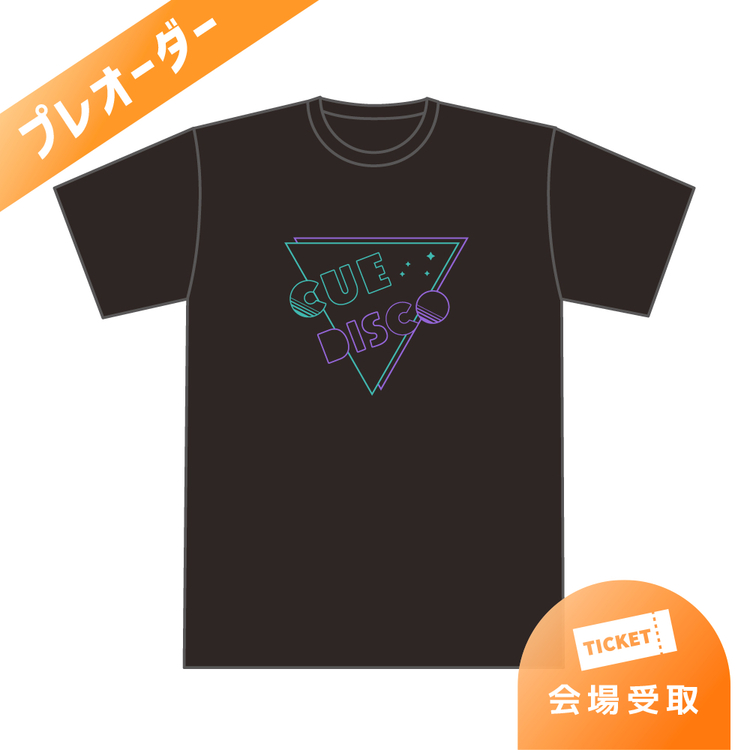 【プレオーダー】CUE DISCO Tシャツ