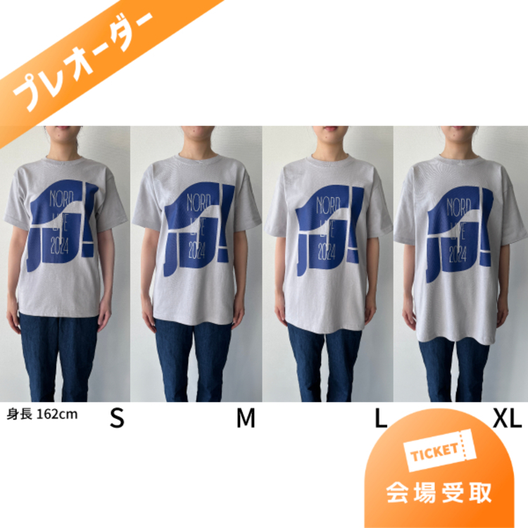 【プレオーダー】ノル締め!Tシャツ (シルバーグレー)