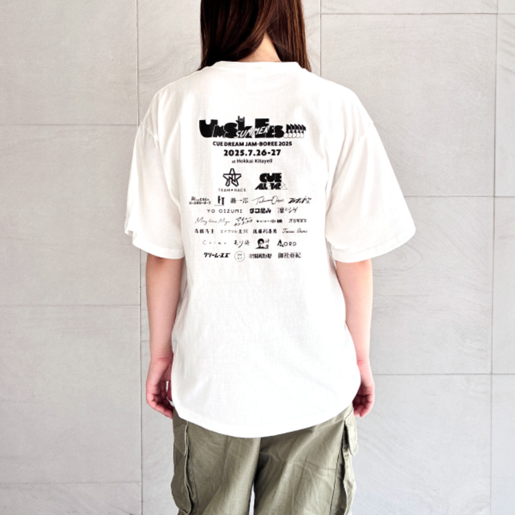 CDJ2025 ロゴ Tシャツ(ホワイト)