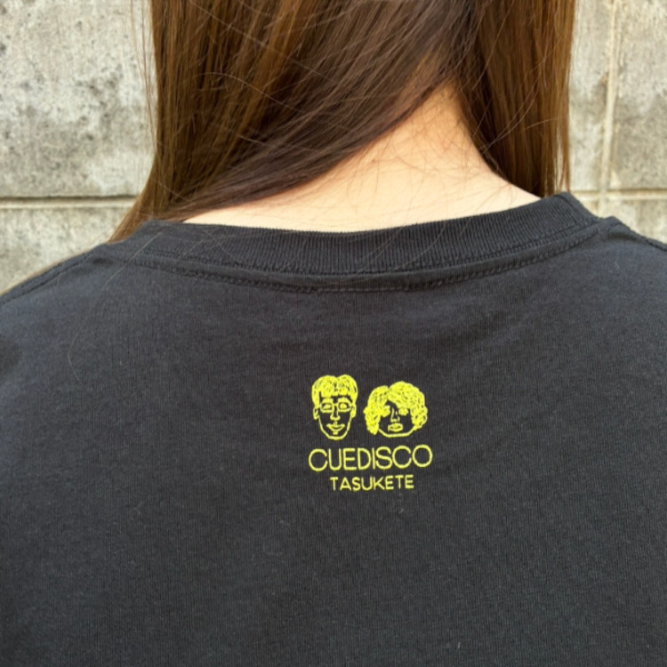 CDJ2025 CUE DISCO ビッグTシャツ(缶バッジ付き)