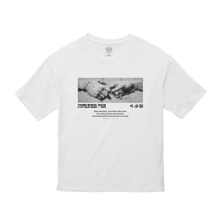 黒と白 ビッグTシャツ