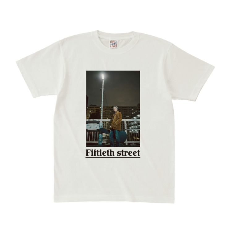 音尾琢真 Fiftieth street フォトTシャツ
