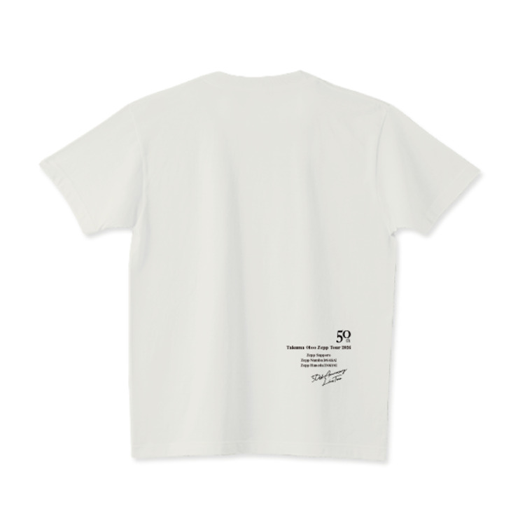 音尾琢真 Fiftieth street フォトTシャツ