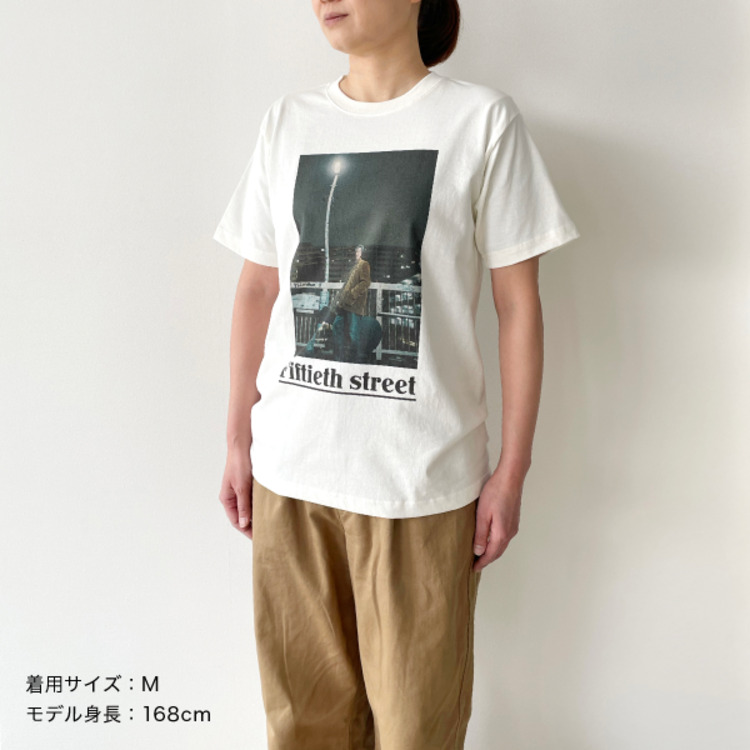 音尾琢真 Fiftieth street フォトTシャツ