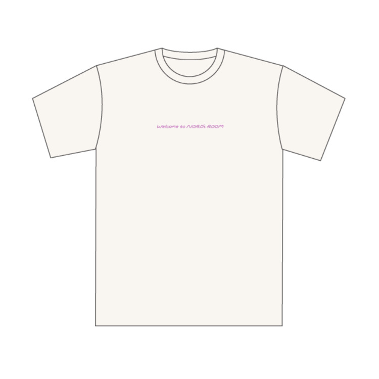 NORDの部屋Tシャツ(バニラホワイト)