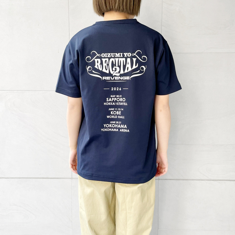 大泉洋リサイタル2 バイタルテックTシャツ(ネイビー)