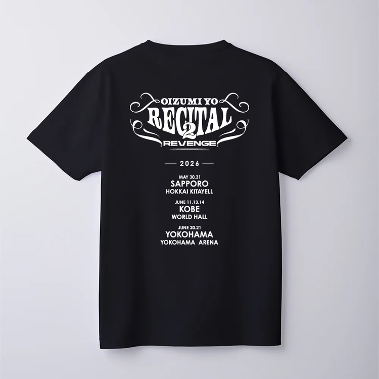 大泉洋リサイタル2 バイタルテックTシャツ(ブラック)