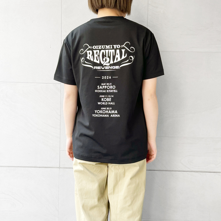 大泉洋リサイタル2 バイタルテックTシャツ(ブラック)