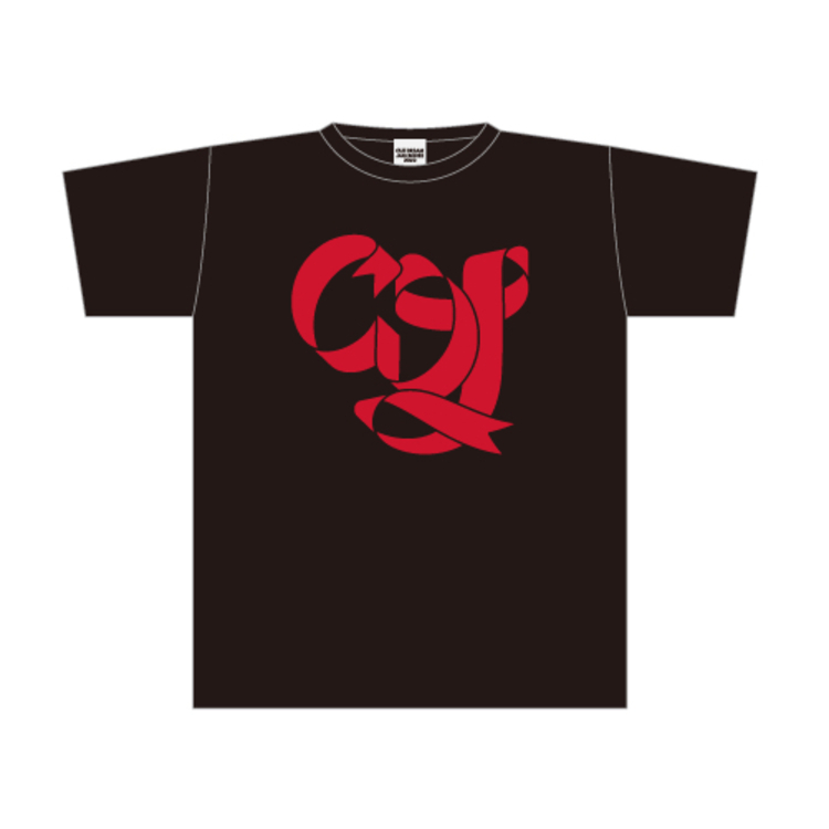 CDJ2022 リボンロゴ Tシャツ ブラック