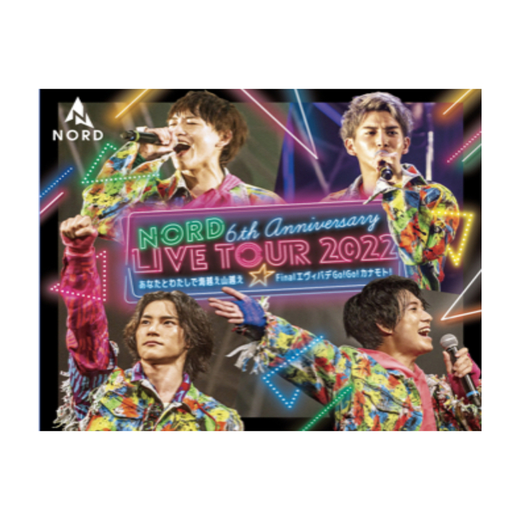 「NORD 6th Anniversary LIVE TOUR 2022」Blu-ray