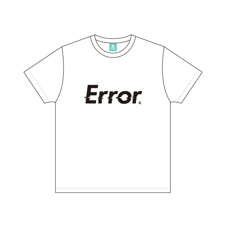 【先行予約商品】NORD「Error」ロゴTシャツ(ホワイト)
