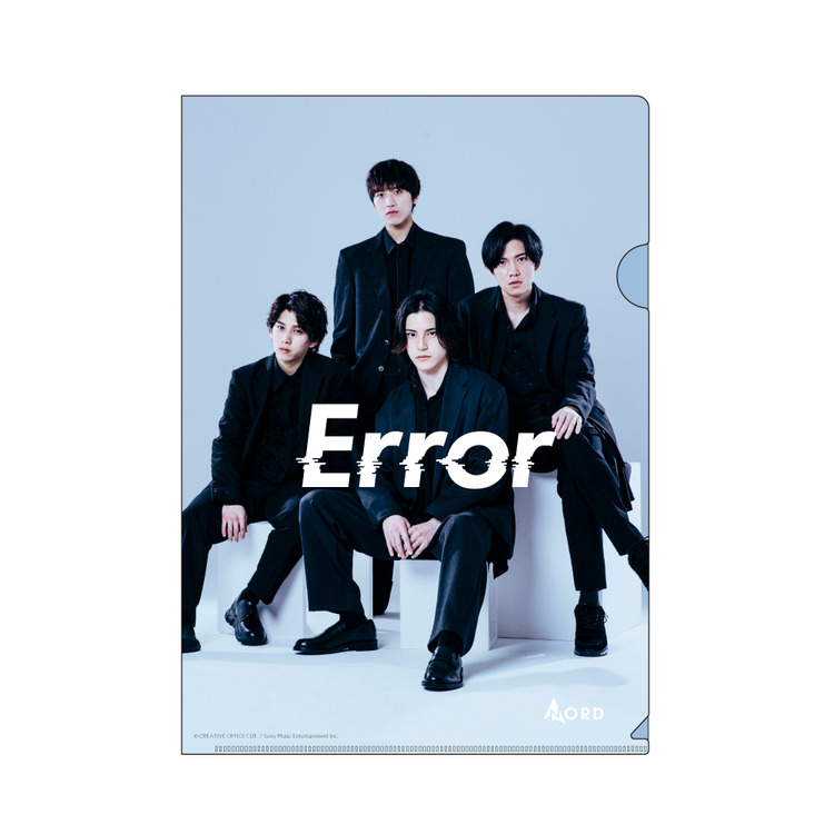 【先行予約商品】NORD「Error」クリアファイル