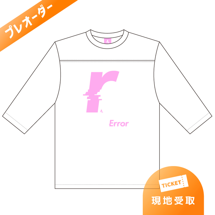 【プレオーダー】NORD「Error」七分袖シャツ(ホワイト)