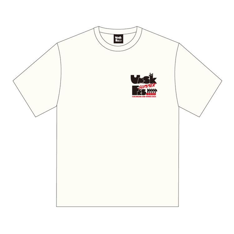 CDJ2025 ロゴ Tシャツ(ホワイト)